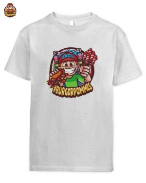 LukasBS Burgerpommes Energy Drink Kids T-Shirt – Exklusives Party-Design 2025