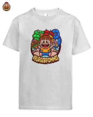 LukasBS Burgerpommes Wasserpark Kids T-Shirt – Exklusives Sommer-Fan-Merch