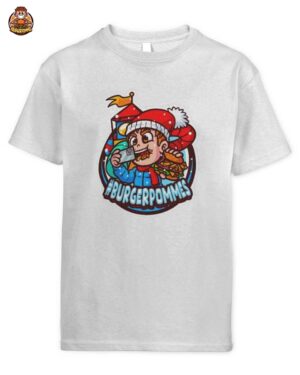 LukasBS & Marvin Vlogt Winter Burgerpommes T-Shirt – Exklusives Fan Design